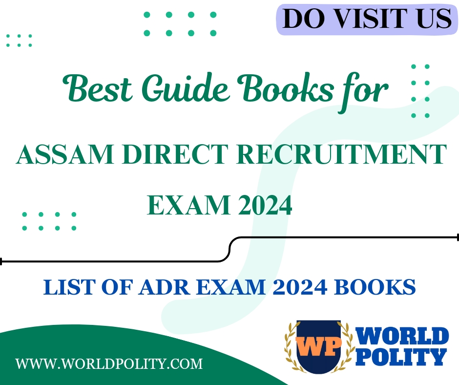 Best guide books for Assam Direct Recruitment Exam 2024-25